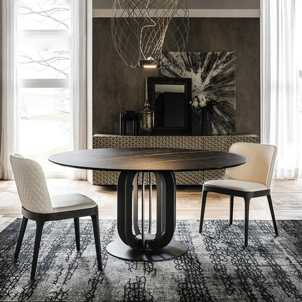Nordic Marble/Rack Slab Dining Table Rectangular Dining Table Modern Minimalist Modern Luxury Home Dining Table