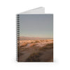Spiral Notebook - Ruled Line - Beach Scape, Salton Sea, California | Laura Byrnes Photography
