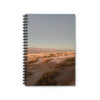 Spiral Notebook - Ruled Line - Beach Scape, Salton Sea, California | Laura Byrnes Photography